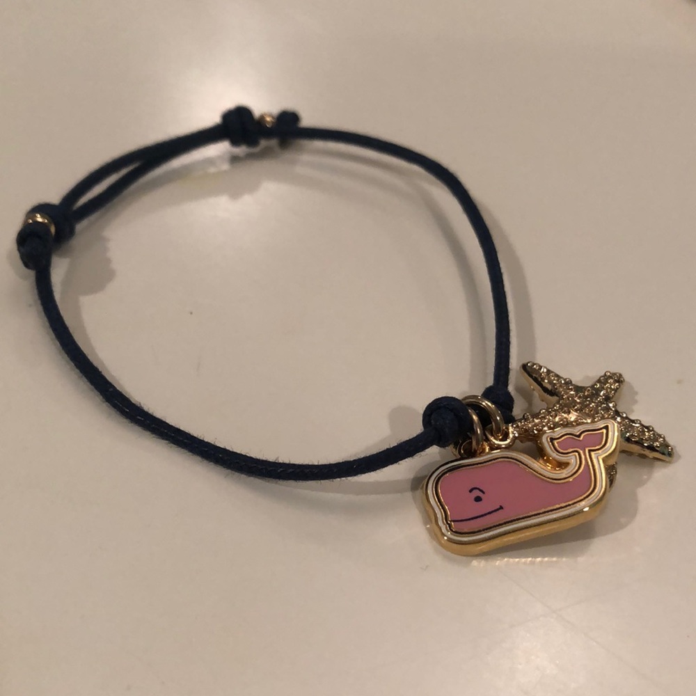 Vineyard Vines navy blue adjustable bracelet
